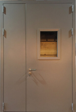 Полуторные противопожарные двери eiw60