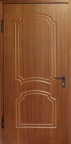 Однопольная глухая дверь МДФ EI 60 № 6