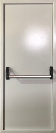 Однопольная глухая дверь Антипаника «Push-bar» EI 60 RAL 9002 (02)